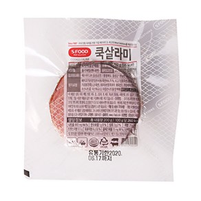 에쓰푸드 쿡살라미(원형/슬라이스) 200g