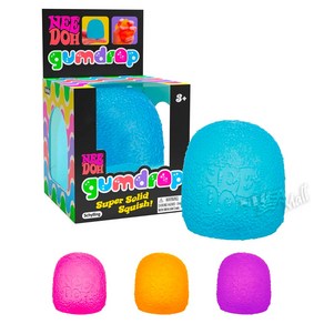 실링 니도 스퀴시 스트레스 볼 1개 SCHYLLING NEEDOH GUMDROP TEXTURED SENSORY TOY