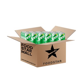 스프라이트 제로 355ml x 48개(박스안심포장) 제로슈거 탄산음료캔, 48개