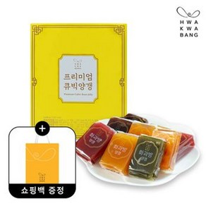 화과방 프리미엄 큐빅양갱 40gX60개입(영양갱 6종)+쇼핑백, 1개, 2.4kg