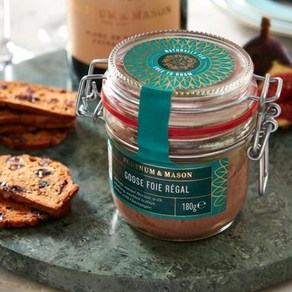 영국 포트넘 앤 메이슨 FORTNUM & MASON Foie Régal Goose 푸아 리갈 구스 거위간 스프레드, 1개, 180g