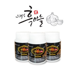 의성 흑마늘환 동충화초 발효흑마늘 홍삼을 조합, 3개, 60g