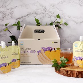 [전남생협] 아이들도 먹기편한 배도라지즙 스파우트 60팩, 100ml, 60개