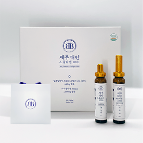 블레스바디 마시는 제주태반 & 콜라겐1000, 1박스, 600ml