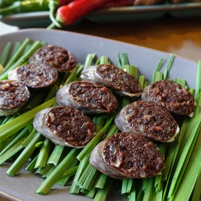 전주 피순대 1kg 당면없는 선지가득 고기 전통 돼지 부산물 납품 택배 국내산