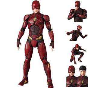 국내출고 플래쉬 관절 피규어 굿즈 DC 저스티스리그 THE FLASH 16cm, 1개