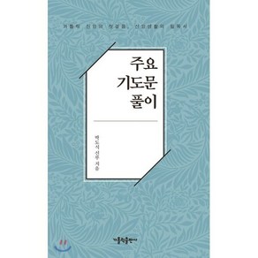 주요 기도문 풀이 : 가톨릭 신앙의 첫걸음 신앙생활의 필독서