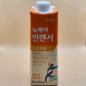 뉴케어 인핸서 오리지널 200ml 암환자 식단, 30개