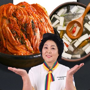 이순실 평양김치 이북식 김장 배추 김치 동치미 아이큐샵, 1세트, 4kg