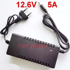 리튬 폴리머 이온 LiPo 충전기 12V 정전류 정전압 배터리 팩 AC DC LED 3 S 18650 시리즈 12.6V 5A, [01] EU plug, 01 EU plug, 01 EU plug