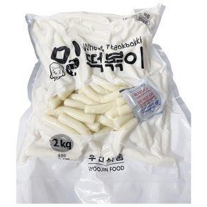 밀떡볶이 2KG우진식품, 1개, 2kg