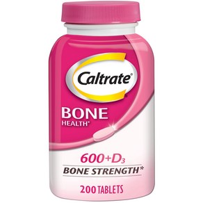 Caltate 600 Plus D3 Calcium and Vitamin D Supplem Caltate 600 Plus D3 칼슘 및 비타민 D 보충제 정제 성인용 뼈 건강, 1개, 200정