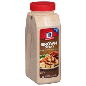 McComick 맥코믹 브라운 그레이비 믹스 Bown Gavy Mix 21oz(595g), 595g, 1개