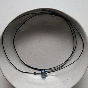 [안도 ando] simple dak blue necklace