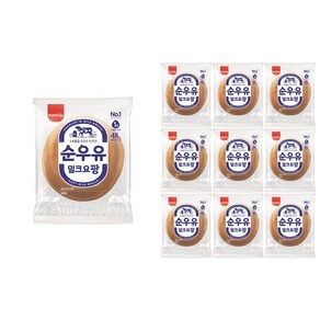 [보아스몰] 삼립 밀크요팡, 65g, 10개