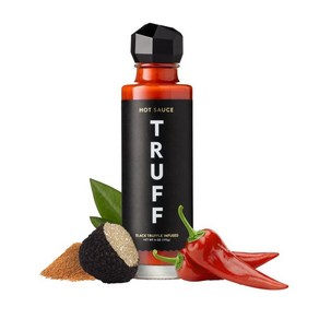 TRUFF Hotte 블랙 트러플 핫소스 할라피뇨가 들어간 고메 핫소스 더 많은 열을 가진, 6 Ounce (Pack of 1)_Hot, 1개, 170g