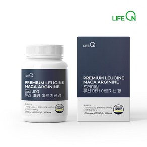 라이프온 프리미엄 류신 마카 아르기닌 정 1000mg x 60정, 2개