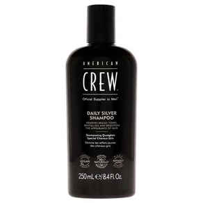 AMERICAN CREW 아메리칸 크루 데일리 실버 샴푸 250ml, 1개