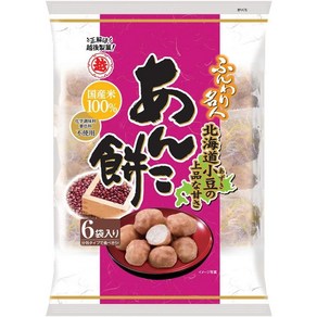 Echigo Seika 일본직구 에치고 세이카 소프트 마스터 안코모치 60g x 6봉지, 6개