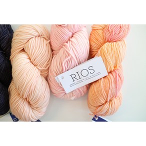 리오스 Rios / 말라브리고 Malabrigo / 100% 퓨어 메리노울 최상급 울사 핸드다잉얀