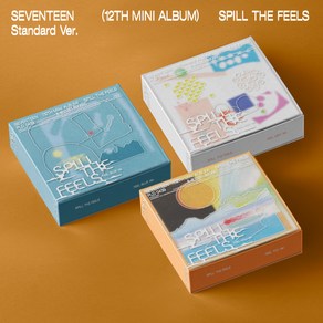 세븐틴 SEVENTEEN 12th Mini Album SPILL THE FEELS 3종 세트