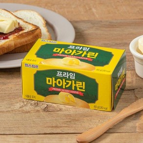 파스퇴르 식물성 프라임 마아가린 450g (트랜스지방 0g 아이스박스포장), 3개