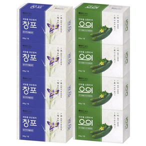 동산 오이비누 4개 + 창포비누 4개, 100g, 1세트