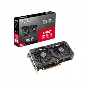 ASUS DUAL 라데온 RX 7600 O8G EVO OC D6 8GB, ASUS DUAL-RX7600-EVO