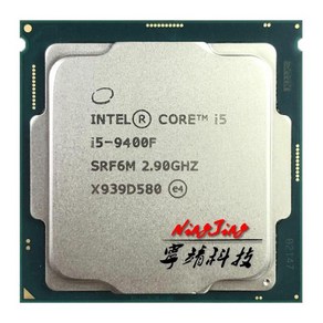 인텔 코어 i5-9400F i5 9400F 2.9 GHz 중고 6 스레드 CPU 65W 9M LGA 1151, 한개옵션1