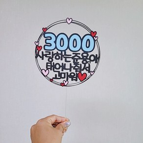 100일 200일 300일 400일 500일 1000일 2000일 3000일 5000일 토퍼 토퍼[설렘파티], 하늘, 변경없음, 3000