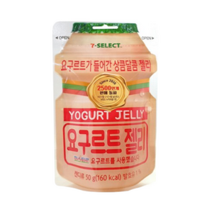 세븐일레븐 요구르트젤리 디저트간식 50g x 16개