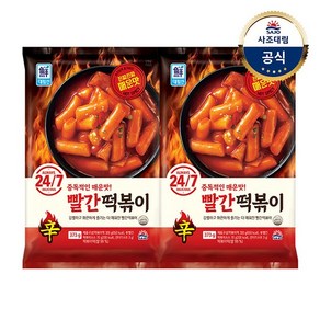 사조대림 [대림냉장] 辛빨간떡볶이 373g x2개, 2개