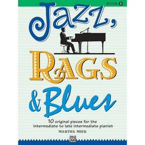 Jazz Rags & Blues Book 3 재즈 랙타임 블루스 피아노 악보집 (온라인 음원 포함) [00-16871]