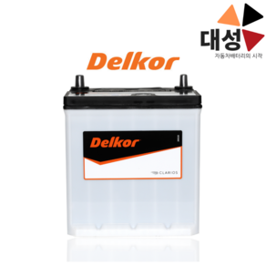 델코 자동차배터리 교체 DF80L DIN74L AGM70 40 60 90R 100L 공구대여, 델코 DF40AL, 공구대여+폐전지반납조건, 1개