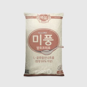 CJ 백설 미풍 Small RC 25kg, 1개