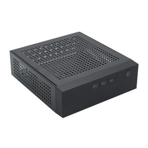 ITX-컴퓨터 케이스 M06 미니 데스크탑 HTPC 산업용 제어, 01 black, 01 Black