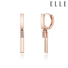 [엘르주얼리] 14K 스윙 스틱 원터치 귀걸이 (gold pin) ELGPEE443