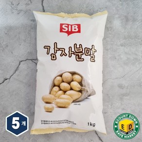 선인 감자분말, 1kg, 5개