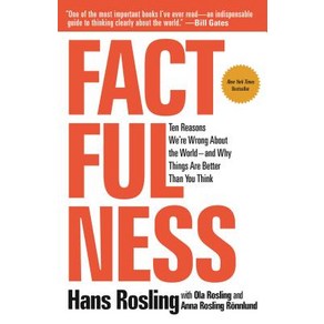 (영문도서) Factfulness Papeback, Flation Books, English, 9781250123824