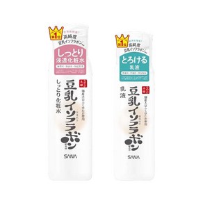 사나두유 촉촉한 스킨 로션 세트, 1개, 200ml