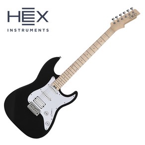 HEX - E100 Plus / 헥스 일렉기타 (Black), Black, Stat, 1개