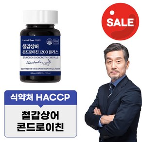 Lactotemi 철갑상어 콘드로이친 상어연골 저분자 콘도로이친 1200 콘드라이친 콘드리친 식약처 HACCP 인증, 1개, 70g