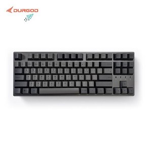 DURGOD 토러스 K320KR 텐키리스 투톤 키보드 (카라멜 저소음 적축)