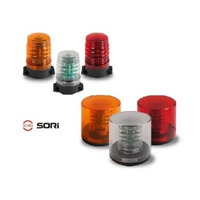 대성부품/LED 경광등/12V/24V/고휘도 경고등/국산/SR/SL-SF3/SL-SF4/싸이키/렉카/화물차/대형트럭LED 경고등/비상등/피스식/자석식/스트로보/소리/고급 경광등/S