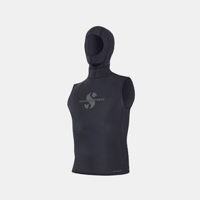 스쿠버프로 에버플렉스 후드 조끼 2mm EVERFLEX HOODED VEST 2mm 프리다이빙 스킨스쿠버 다이빙 슈트, XL