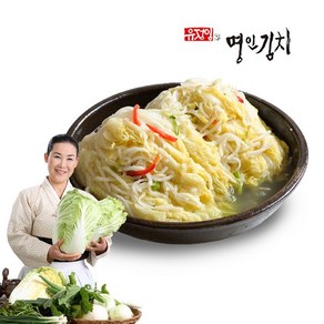 [식품명인 유정임] 백김치 3kg/5kg 골라담기, 1개, 3kg