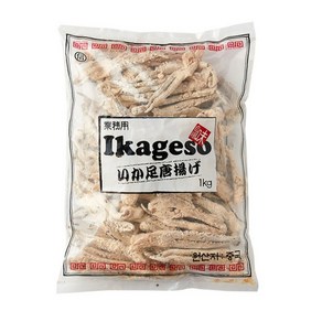 이까게소 오징어다리튀김 1kg BOX [모노마트], 4개
