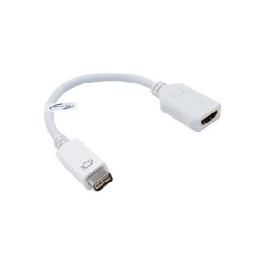 [DC-H1 (White)] NETmate DC-H1 (White) Mini DVI to HDMI 젠더