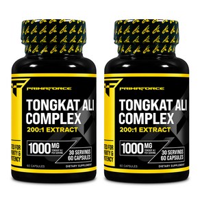 프리마포스 Tongkat Ali 통캇 알리 컴플렉스 1000MG 60캡슐 2개, 60정