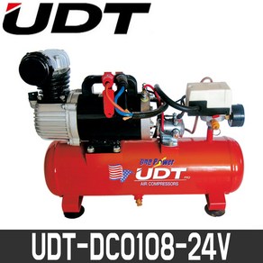 [미성테크]UDT DC컴프레서 DC컴프레서 UDT-DC0108-24V(오일타입), 1개